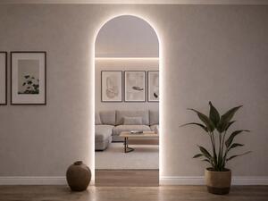 Specchio atipico con illuminazione a LED A38 35×93