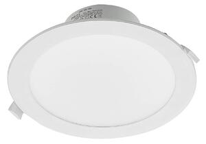 Faretto da incasso Prios LED Rida, bianco. Ø 23 cm, 30W, CCT, IP44