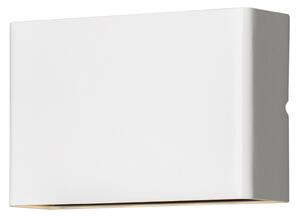 Applique Konstsmide Chieri LED 2x4 bianca, 3000K, 800lm, 8x1W, 240V, alluminio/vetro acrilico, 7865-250