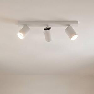 Faretto ad arco Brinja, bianco, angolare, Ø 6 cm, 3 luci, GU10