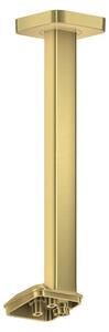 AXOR ShowerSphere, attacco a soffitto da 300 mm per doccetta a soffitto, modello 1jet, finitura effetto oro spazzolato