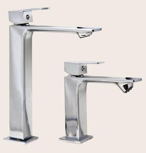 Coppia rubinetti lavabo alto per ciotola e bidet cromo Ten