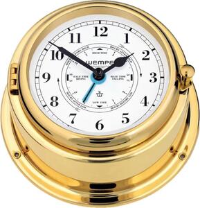 Wempe - CW310013 - Orologio al quarzo per maree - 150mm - Ottone - Numeri arabi - BREMEN II