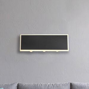 Globo Applique da parete a LED Saidy, Nero, Soggiorno / Sala da pranzo, Metallo, Moderno, Applique a LED