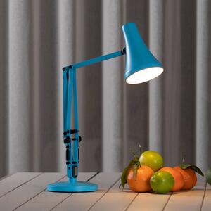 Anglepoise Lampada da scrivania 90 MINI VIVID, dimmerabile, Blu, Studio / Ufficio, Alluminio, Industriale, Lampada da tavolo