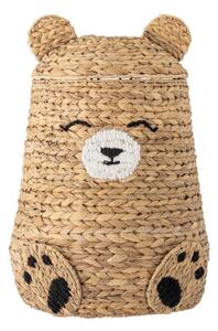 Cesto per bambini in giacinto d'acqua di colore naturale ø 40x57 cm Timone - Bloomingville Mini