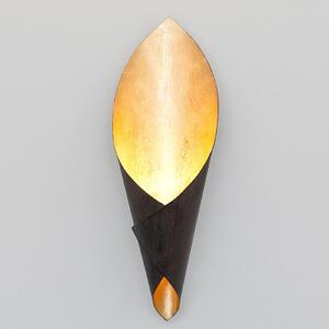 Holländer Fiaccola Piccolo - applique di colore nero-marrone