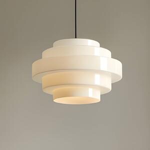 Lampada a sospensione Filo ALDEX, dimmerabile, Bianco / Opale, Soggiorno / Sala da pranzo, Vetro, Scandinavo, Lampada a sospensione