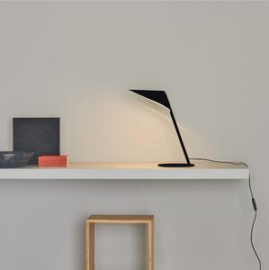 Lampada da Tavolo in Metallo GONG WORK Diametro 23x h 40 cm 1 lampadina LED 5W G9 colore nero