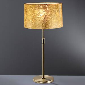 Hufnagel Lampada da tavolo Loop 55-75 cm oro in foglia
