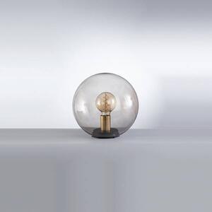FISCHER & HONSEL Lampada da tavolo Dini con sfera di vetro, 20 cm