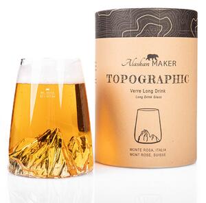 ALASKAN MAKER TOPOGRAPHIC BICCH LONG DRINK M ROSA ART. TOPO-VD-MR