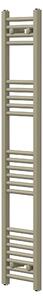 Asciugamani radiante LuxeBath Sahara, 300x1400 mm, beige, con attacco laterale, asciugamani radiante a pannello, porta asciugamani radiante da parete per bagno