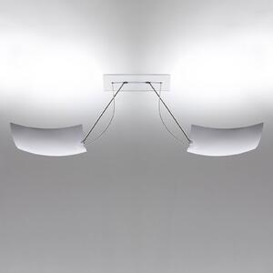 Ingo Maurer 2x18x18 plafoniera LED a 2 luci