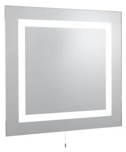 Specchio rettangolare led per bagno - vetro specchiato, ip44