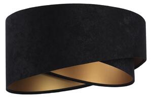Paralume universale GALAXY E27 diametro 45 cm nero/oro