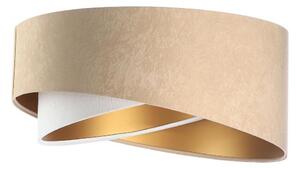 Paralume universale GALAXY E27 diametro 45 cm beige/bianco/oro