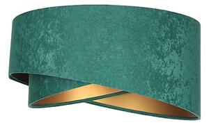 Paralume universale GALAXY E27 diametro 45 cm verde/oro