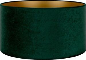 Duolla - Paralume universale VELVET E27 diametro 35 cm verde/oro