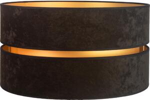 Duolla - Paralume universale DUO E27 diametro 40 cm nero/oro