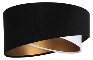 Paralume universale GALAXY E27 diametro 45 cm nero/bianco/oro