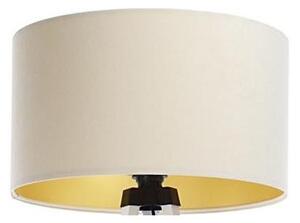Paralume universale STANDART E27 diametro 45 cm color crema/oro