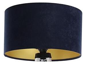 Paralume universale STANDART E27 diametro 45 cm blu/oro