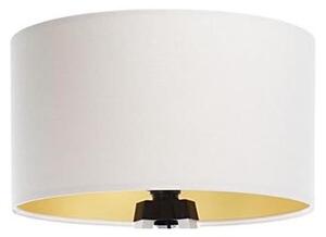 Paralume universale STANDART E27 diametro 45 cm bianco/oro