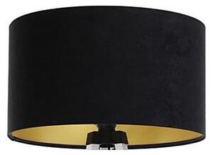 Paralume universale STANDART E27 diametro 45 cm nero/oro