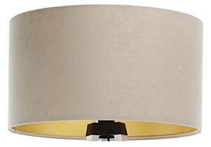 Paralume universale STANDART E27 diametro 45 cm beige/oro