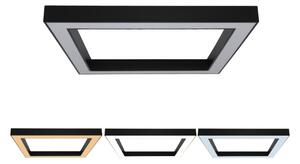Plafoniera LED/130W/230V 3000/4000/6500K 100x100 cm nera
