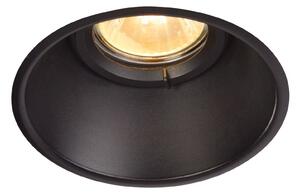SLV Discreta lampada da incasso a soffitto Horn-O nera