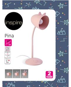 Lampada da scrivania pop Pina rosa, INSPIRE