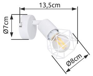 Globo 54802W-1 - Luce Spot da parete XARA 1xE14/40W/230V