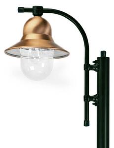 K.S. Verlichting Lampione 1 luce Toscane 240 cm, verde