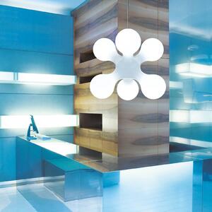 Kundalini Elegante lampada a sospensione di design Atomium