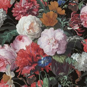 Carta da parati Bouquet Rose multicolor, 53 cm x 10 m