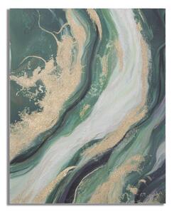 Dipinto su Tela Greenery 80x2,8x100 cm in Legno di Pino e Canvas Multicolor
