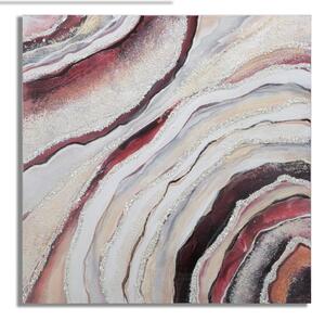 Dipinto su Tela Redy 80x2,8x80 cm in Legno di Pino e Canvas Multicolor