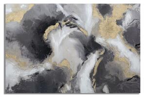 Dipinto su Tela Richy 120x3,8x80 cm in Legno di Pino e Canvas Multicolor
