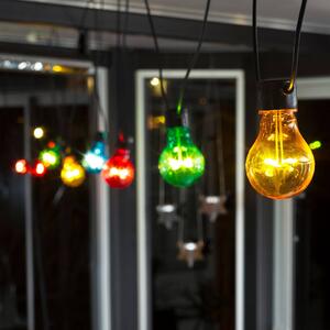 Konstsmide Christmas Catena luminosa LED Biergarten luci colorate, base