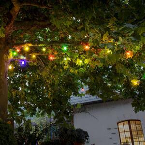 Konstsmide Christmas Catena luminosa LED Biergarten colorata, prolunga