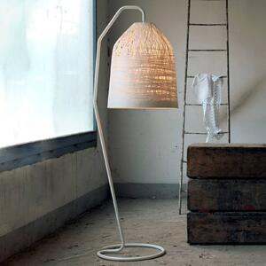Karman Lampada da terra di design bianca Black Out