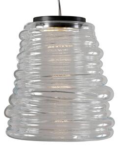 Karman Bibendum LED sospensione, Ø 30 cm, traspar