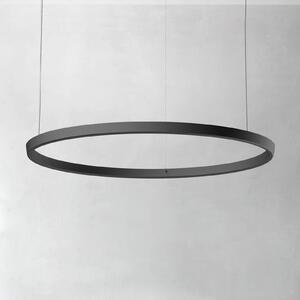 Luceplan Compendium Circle 110 cm, nero