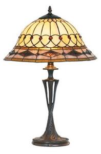 Artistar Lampada da tavolo Kassandra stile Tiffany, H 59 cm