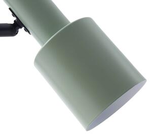 Lampada da tavolo Lindby Ovelia, verde/nero