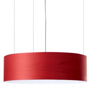 LZF LAMPS LZF Gea Slim LED a sospensione 0-10V dim, rosso
