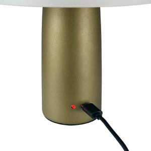 Lampada LED da tavolo ricaricabile Dyberg Larsen Porter, verde, altezza 16