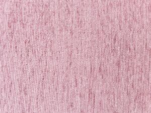 Set di 2 cuscini in cotone ricamati con motivo semplice rosa 60 x 60 cm morbida imbottitura Beliani
